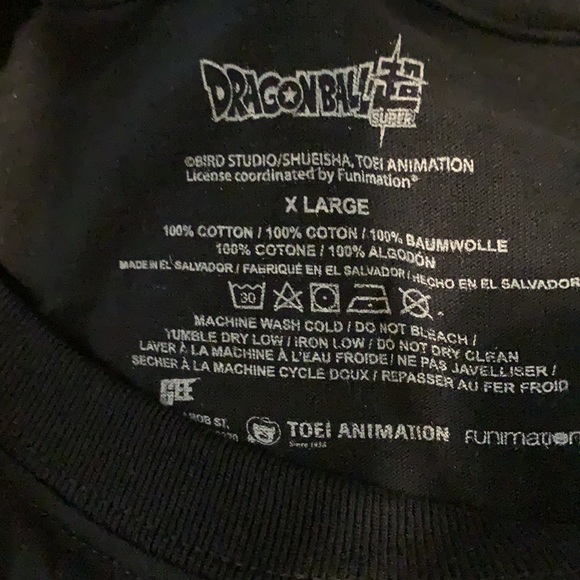 NWOT Dragon Ball Super Long Sleeve Shirts size XL - Picture 9 of 11